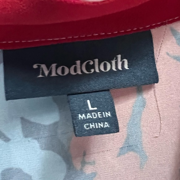 NWOT ModCloth vintage inspired top. Never worn! - Picture 4 of 4